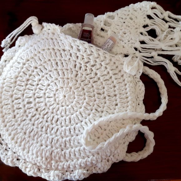 Wedding Bag, Crochet Wedding Purse , Evening Bag by Claudia's Crochet Creations - Picture 5 of 13